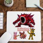 PC, gaming si accesorii - Periferice PC - Mousepad - Mousepad Roblox Fish it Kraken Sea Monster Pescar, 21x19cm - Infinity.ro