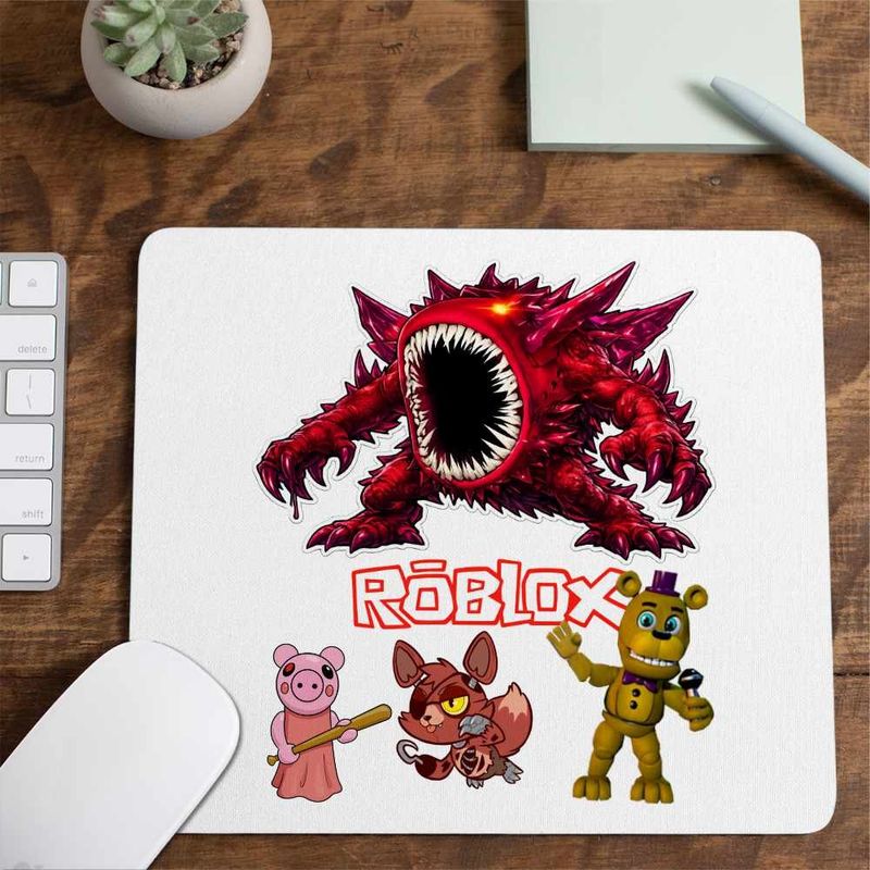 PC, gaming si accesorii - Periferice PC - Mousepad - Mousepad Roblox Fish it Kraken Sea Monster Pescar, 21x19cm - Infinity.ro