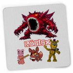 PC, gaming si accesorii - Periferice PC - Mousepad - Mousepad Roblox Fish it Kraken Sea Monster Pescar, 21x19cm - Infinity.ro