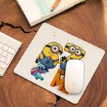 PC, gaming si accesorii - Periferice PC - Mousepad - Mousepad Minions Six Seven 67 Sase Sapte Despicable, 21x19cm - Infinity.ro