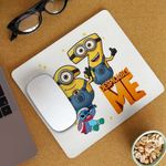 PC, gaming si accesorii - Periferice PC - Mousepad - Mousepad Minions Six Seven 67 Sase Sapte Despicable, 21x19cm - Infinity.ro