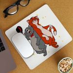 PC, gaming si accesorii - Periferice PC - Mousepad - Mousepad Pisicile Aristocrate Omalley Scat Cat, 21x19cm - Infinity.ro