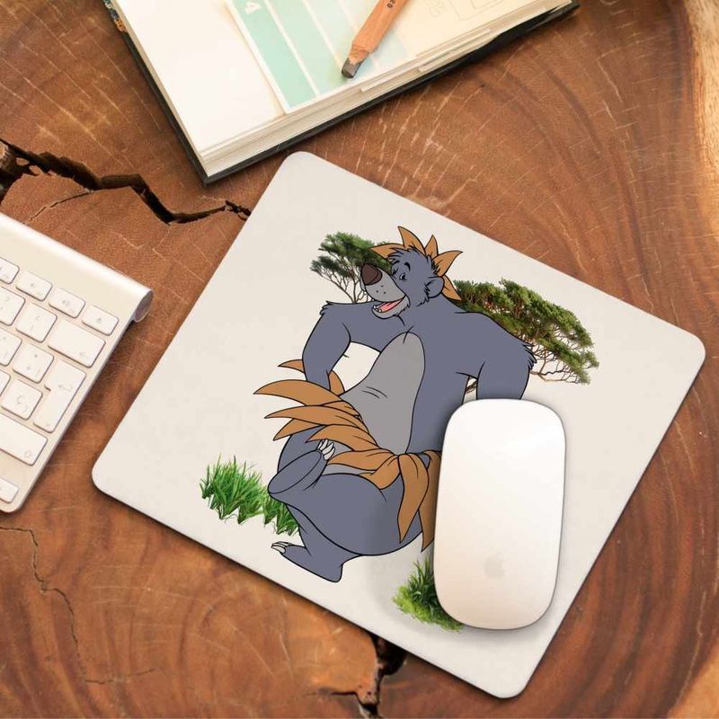 PC, gaming si accesorii - Periferice PC - Mousepad - Mousepad Cartea Junglei Baloo, 21x19cm - Infinity.ro