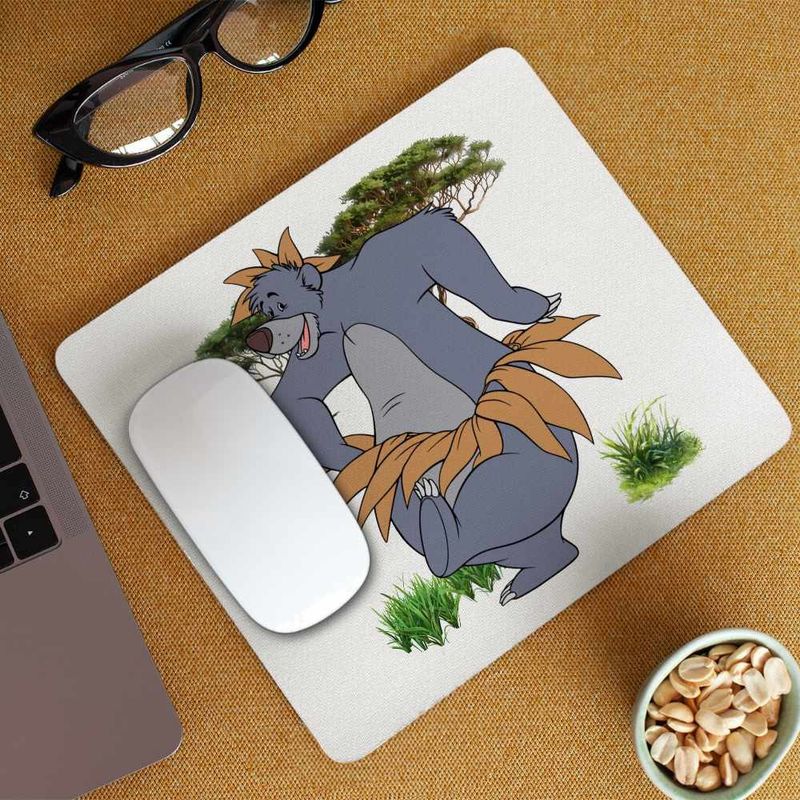 PC, gaming si accesorii - Periferice PC - Mousepad - Mousepad Cartea Junglei Baloo, 21x19cm - Infinity.ro