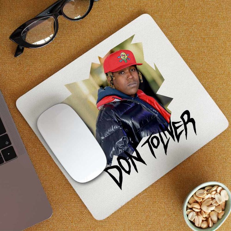 PC, gaming si accesorii - Periferice PC - Mousepad - Mousepad Don Toliver Trap Bandit Rap, 21x19cm - Infinity.ro