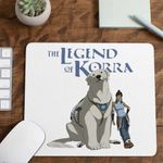 PC, gaming si accesorii - Periferice PC - Mousepad - Mousepad Avatar Korra Naga Maestru Shaolin, 21x19cm - Infinity.ro