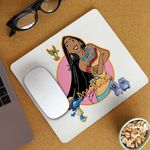 PC, gaming si accesorii - Periferice PC - Mousepad - Mousepad Pocahontas Native American, 21x19cm - Infinity.ro