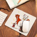 PC, gaming si accesorii - Periferice PC - Mousepad - Mousepad Pisicile Aristocrate Ducesa Omalley, 21x19cm - Infinity.ro