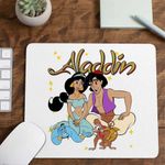 PC, gaming si accesorii - Periferice PC - Mousepad - Mousepad Aladdin Jasmine Covor Fermecat Printesa, 21x19cm - Infinity.ro