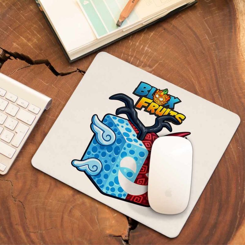 PC, gaming si accesorii - Periferice PC - Mousepad - Mousepad Blox Fruits Spirit Fruit Roblox Fructe, 21x19cm - Infinity.ro