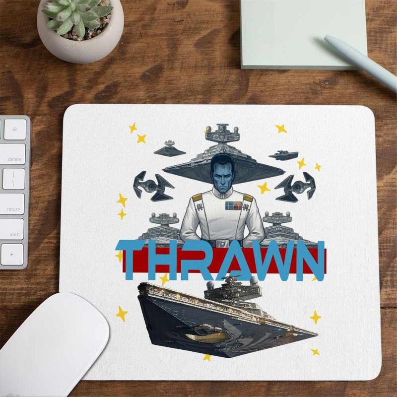 PC, gaming si accesorii - Periferice PC - Mousepad - Mousepad Grand Admiral Thrawn Star Wars Battleship, 21x19cm - Infinity.ro