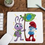 PC, gaming si accesorii - Periferice PC - Mousepad - Mousepad A Bugs Life Aventuri la Firul Ierbii Dot, 21x19cm - Infinity.ro