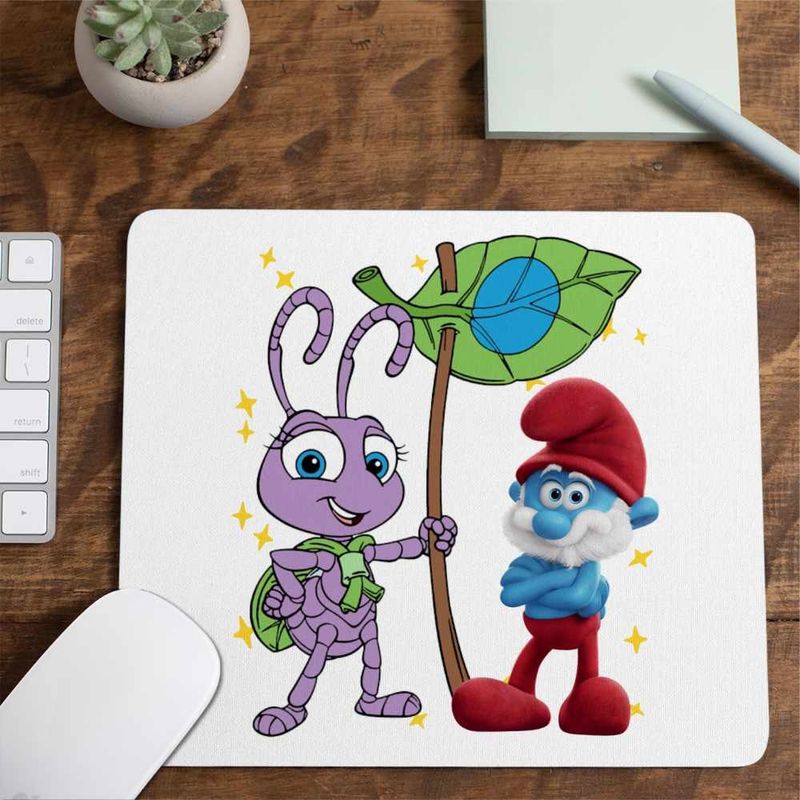 PC, gaming si accesorii - Periferice PC - Mousepad - Mousepad A Bugs Life Aventuri la Firul Ierbii Dot, 21x19cm - Infinity.ro