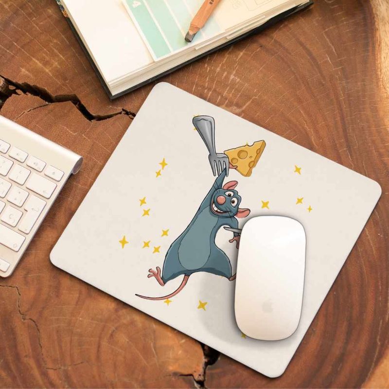 PC, gaming si accesorii - Periferice PC - Mousepad - Mousepad Ratatouille Remy Bucatarie, 21x19cm - Infinity.ro
