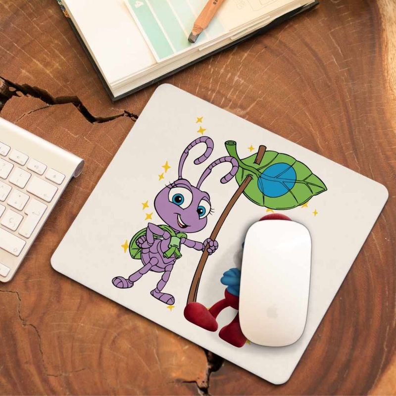 PC, gaming si accesorii - Periferice PC - Mousepad - Mousepad A Bugs Life Aventuri la Firul Ierbii Dot, 21x19cm - Infinity.ro