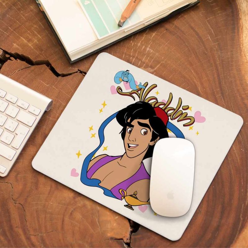 PC, gaming si accesorii - Periferice PC - Mousepad - Mousepad Aladdin Lampa Fermecata Ali Baba Aladin, 21x19cm - Infinity.ro