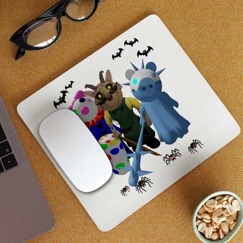 PC, gaming si accesorii - Periferice PC - Mousepad - Mousepad Roblox Piggy Frostiggy, 21x19cm - Infinity.ro