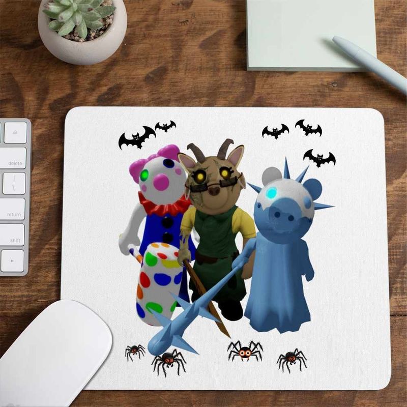 PC, gaming si accesorii - Periferice PC - Mousepad - Mousepad Roblox Piggy Frostiggy, 21x19cm - Infinity.ro