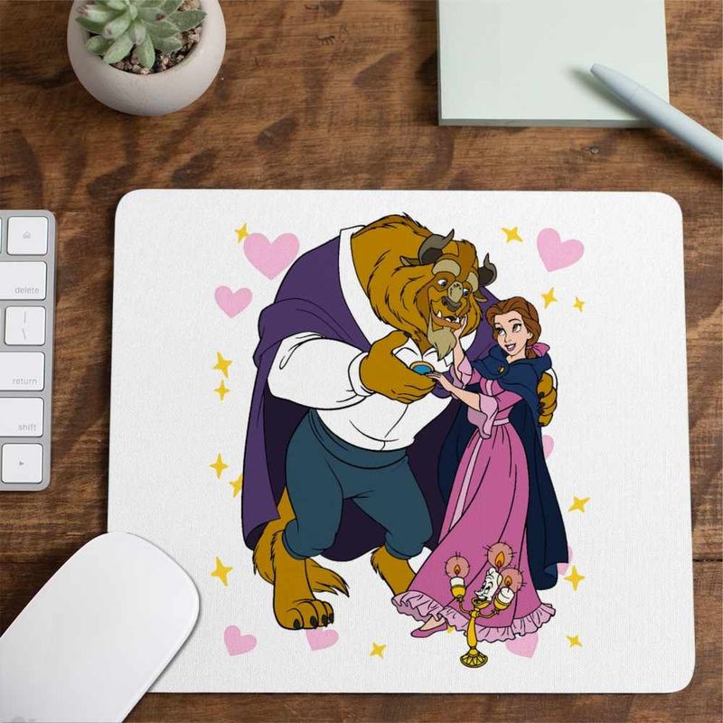 PC, gaming si accesorii - Periferice PC - Mousepad - Mousepad Frumoasa si Bestia, 21x19cm - Infinity.ro