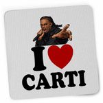 PC, gaming si accesorii - Periferice PC - Mousepad - Mousepad Playboi I Love Carti, 21x19cm - Infinity.ro