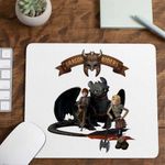 PC, gaming si accesorii - Periferice PC - Mousepad - Mousepad Hiccup Toothless How to train your dragon, 21x19cm - Infinity.ro