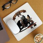 PC, gaming si accesorii - Periferice PC - Mousepad - Mousepad Hiccup Toothless How to train your dragon, 21x19cm - Infinity.ro