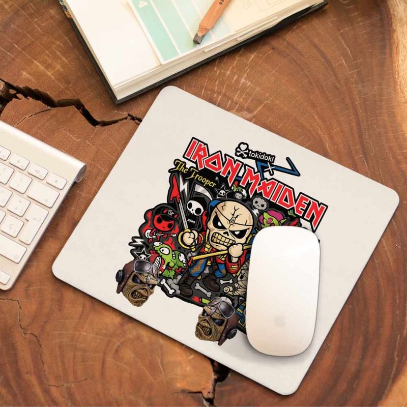 PC, gaming si accesorii - Periferice PC - Mousepad - Mousepad Iron Maiden Trooper, 21x19cm - Infinity.ro