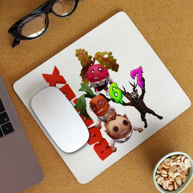 PC, gaming si accesorii - Periferice PC - Mousepad - Mousepad Roblox Piggy Veggies, 21x19cm - Infinity.ro