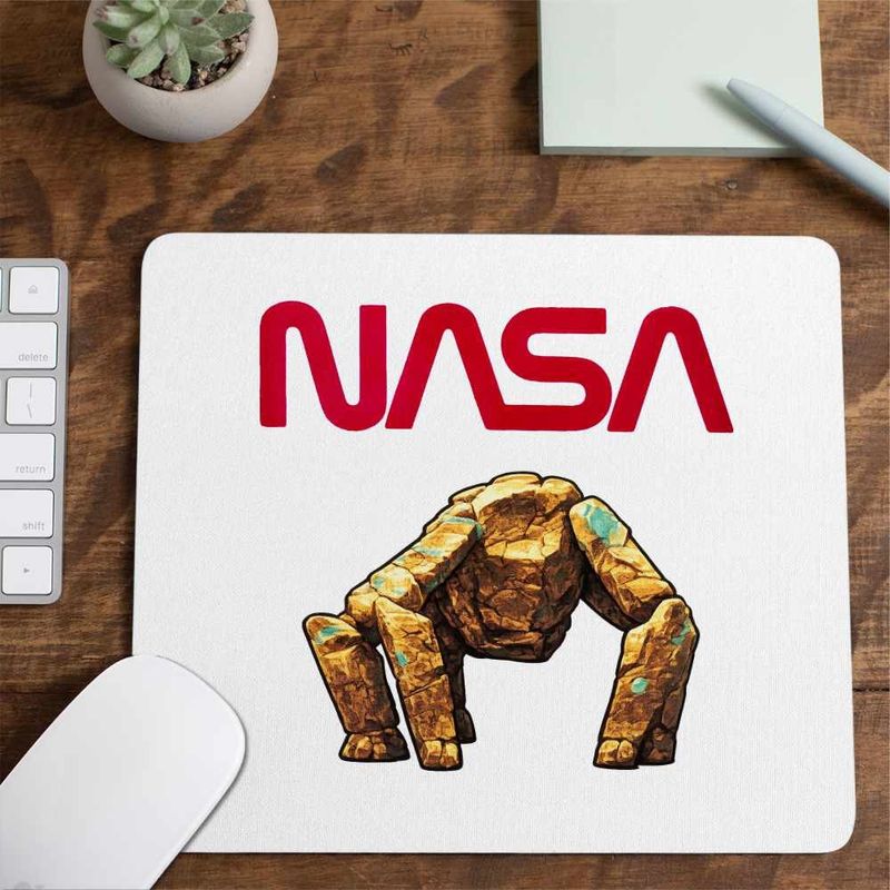 PC, gaming si accesorii - Periferice PC - Mousepad - Mousepad Project Hail Mary NASA, 21x19cm - Infinity.ro
