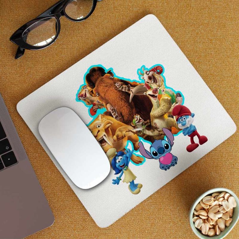 PC, gaming si accesorii - Periferice PC - Mousepad - Mousepad Ice Age Dream Team, 21x19cm - Infinity.ro