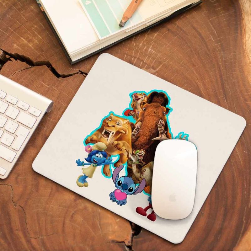 PC, gaming si accesorii - Periferice PC - Mousepad - Mousepad Ice Age Dream Team, 21x19cm - Infinity.ro