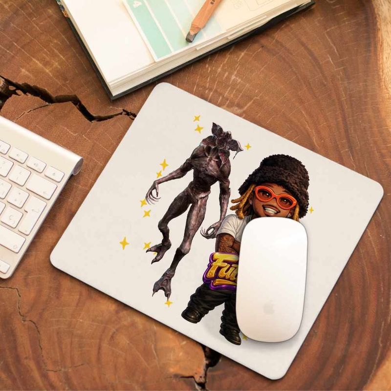 PC, gaming si accesorii - Periferice PC - Mousepad - Mousepad Future Rapper Chibi, 21x19cm - Infinity.ro