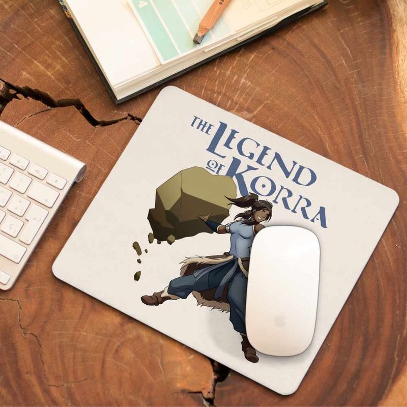 PC, gaming si accesorii - Periferice PC - Mousepad - Mousepad Avatar Korra Maestru Pamantului Airbender, 21x19cm - Infinity.ro