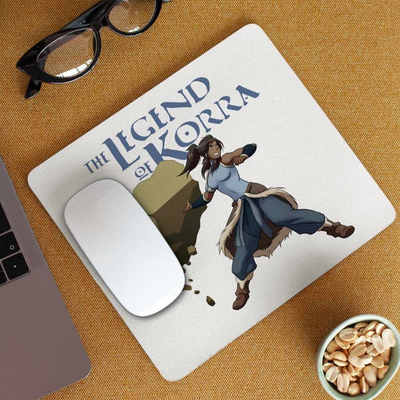 PC, gaming si accesorii - Periferice PC - Mousepad - Mousepad Avatar Korra Maestru Pamantului Airbender, 21x19cm - Infinity.ro