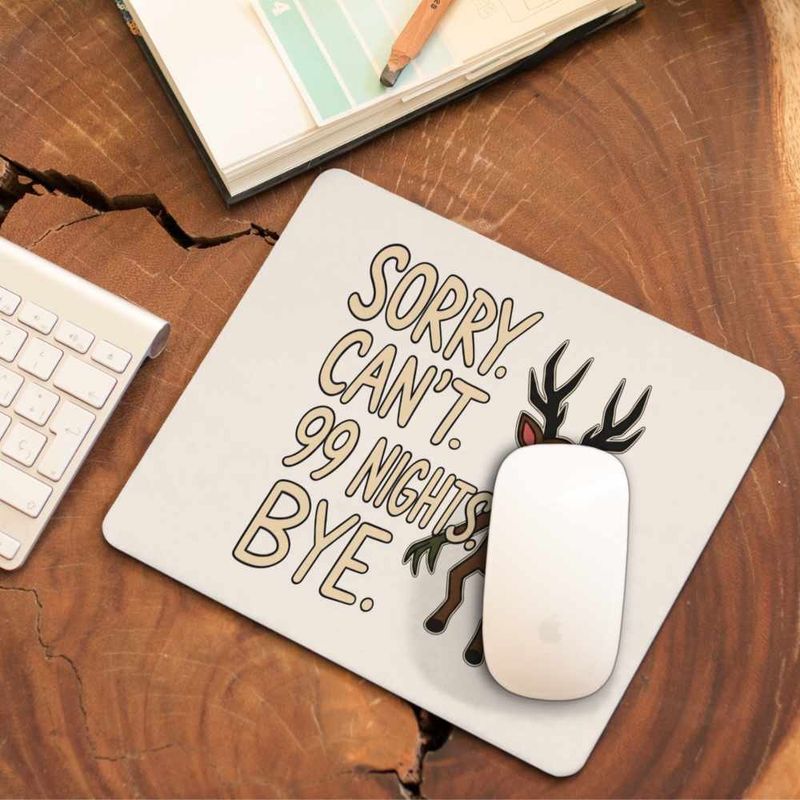 PC, gaming si accesorii - Periferice PC - Mousepad - Mousepad 99 Nights Cerb Sorry Roblox, 21x19cm - Infinity.ro