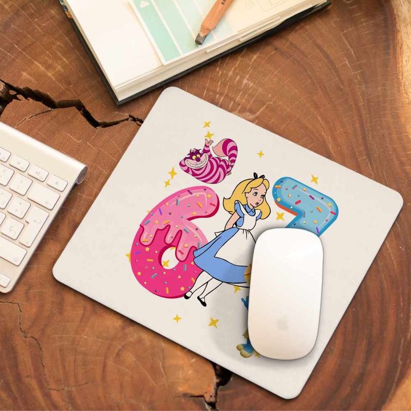 PC, gaming si accesorii - Periferice PC - Mousepad - Mousepad Alice Tara Minunilor Six Seven Sase Sapte 67, 21x19cm - Infinity.ro