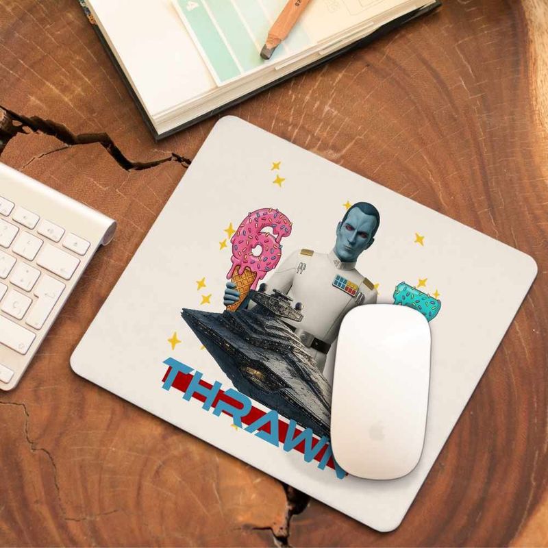PC, gaming si accesorii - Periferice PC - Mousepad - Mousepad Thrawn Six Seven Sase Sapte Star Wars Destroyer, 21x19cm - Infinity.ro
