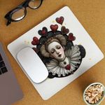 PC, gaming si accesorii - Periferice PC - Mousepad - Mousepad Alice Tara Minunilor Regina de Cupa, 21x19cm - Infinity.ro