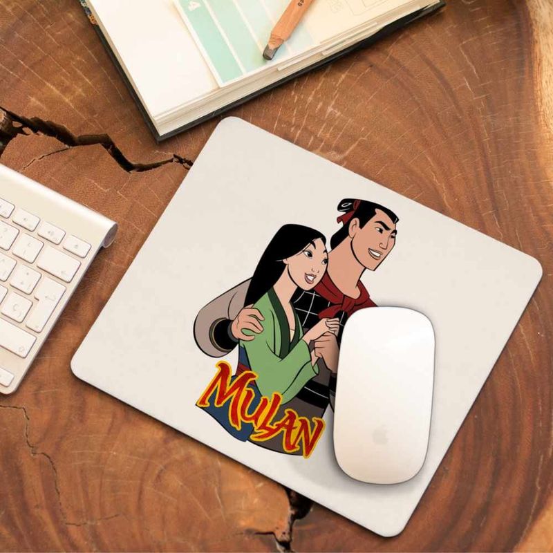 PC, gaming si accesorii - Periferice PC - Mousepad - Mousepad Mulan Shang, 21x19cm - Infinity.ro