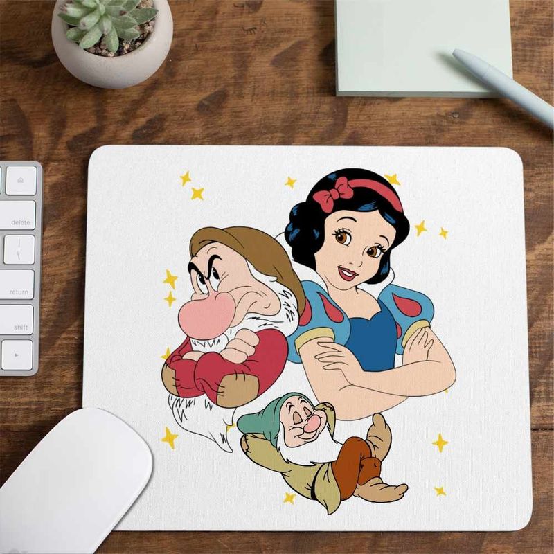 PC, gaming si accesorii - Periferice PC - Mousepad - Mousepad Alba ca Zapada Morocanosul, 21x19cm - Infinity.ro