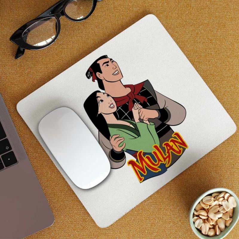 PC, gaming si accesorii - Periferice PC - Mousepad - Mousepad Mulan Shang, 21x19cm - Infinity.ro