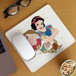 PC, gaming si accesorii - Periferice PC - Mousepad - Mousepad Alba ca Zapada Morocanosul, 21x19cm - Infinity.ro