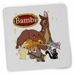 PC, gaming si accesorii - Periferice PC - Mousepad - Mousepad Bambi Mama Thumper Padura Caprioara, 21x19cm - Infinity.ro