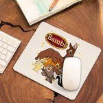 PC, gaming si accesorii - Periferice PC - Mousepad - Mousepad Bambi Mama Thumper Padura Caprioara, 21x19cm - Infinity.ro