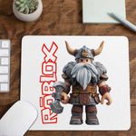 PC, gaming si accesorii - Periferice PC - Mousepad - Mousepad Roblox Viking Warrior, 21x19cm - Infinity.ro