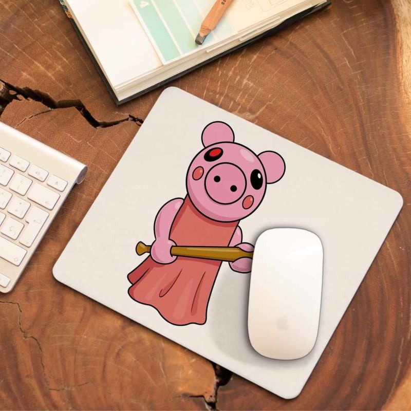 PC, gaming si accesorii - Periferice PC - Mousepad - Mousepad Roblox Piggy Pigy, 21x19cm - Infinity.ro
