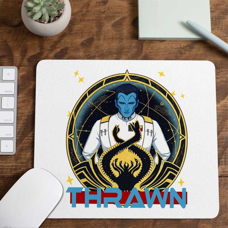 PC, gaming si accesorii - Periferice PC - Mousepad - Mousepad Grand Admiral Thrawn Star Wars, 21x19cm - Infinity.ro