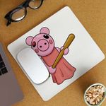 PC, gaming si accesorii - Periferice PC - Mousepad - Mousepad Roblox Piggy Pigy, 21x19cm - Infinity.ro