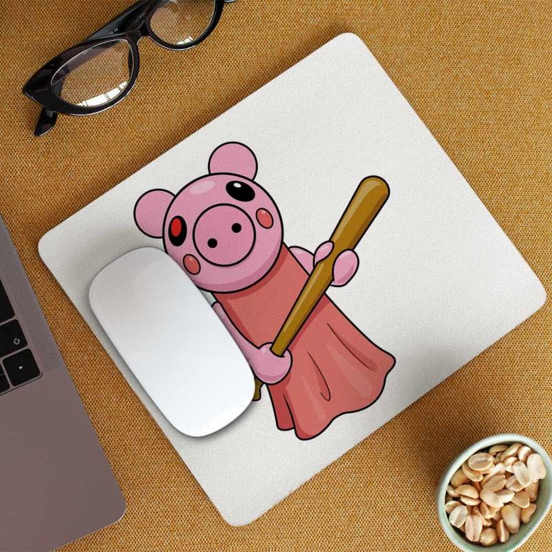 PC, gaming si accesorii - Periferice PC - Mousepad - Mousepad Roblox Piggy Pigy, 21x19cm - Infinity.ro