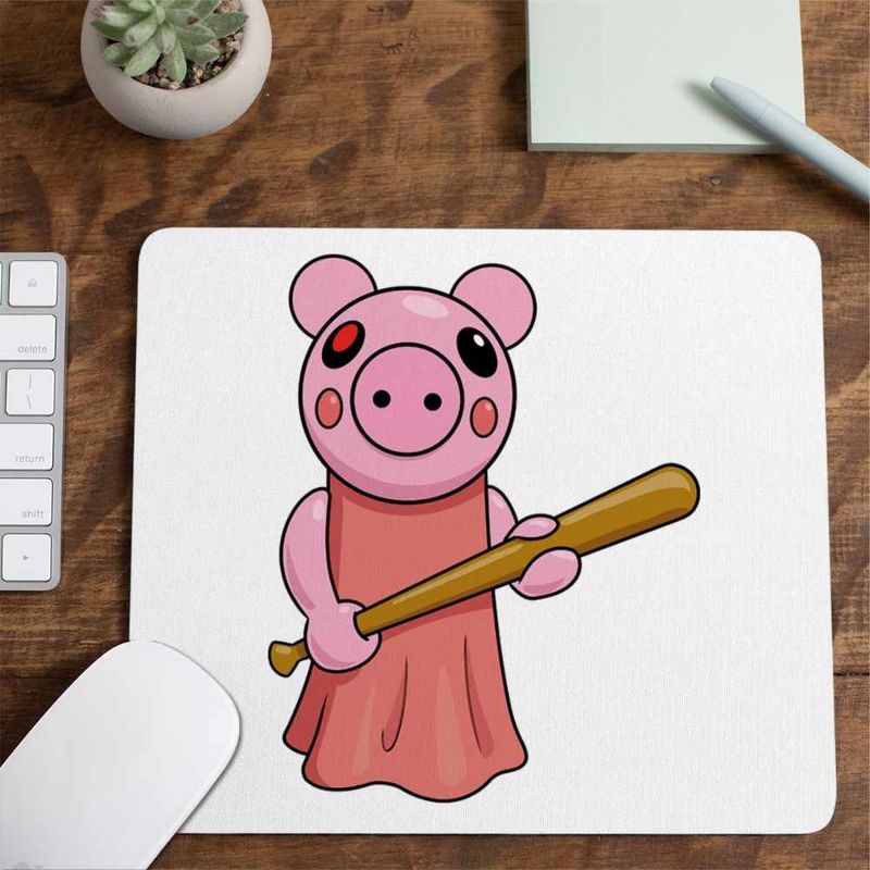 PC, gaming si accesorii - Periferice PC - Mousepad - Mousepad Roblox Piggy Pigy, 21x19cm - Infinity.ro